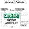 Signmission First Aid And CPR Kit, 10 in W x Rectangle, Plastic OS-2PACK-SF-P-710-L-10620 - alternate 3